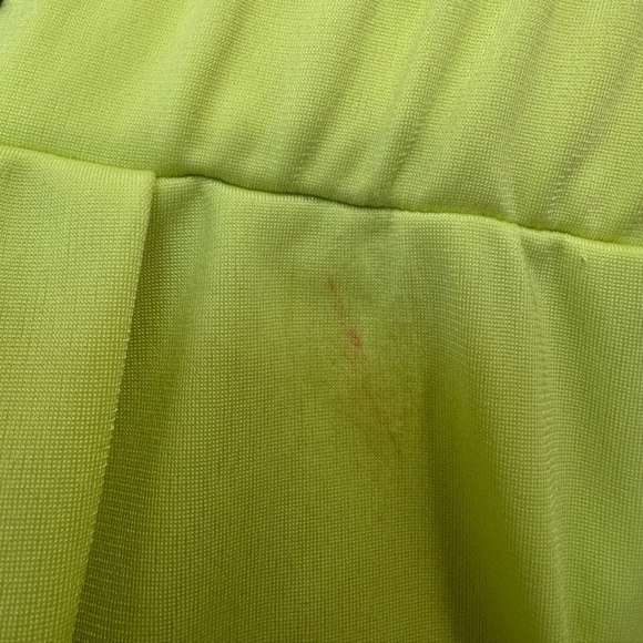 Adidas A-Line Skirt with Contrast Stripes Yellow - Picture 9 of 12